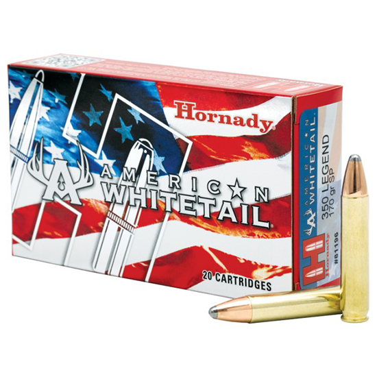 HORN AMERICAN WHITETAIL 350LEG 170GR SP 20/10 - Ammunition